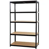 MCW Schwerlastregal E33 Schwarz 200x120x60cm