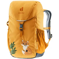 Kinderrucksack DEUTER "WALDFUCHS 10 L", gelb (amber, maple), Rucksäcke, Kinder, Polyester, für Kinder
