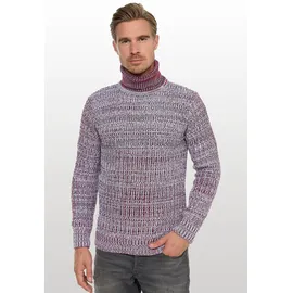 RUSTY NEAL Rollkragenpullover Rot 3XL