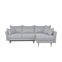 Smart Ecksofa ¦ silber ¦ Maße (cm): B: 227 H: 88 T: 170