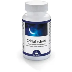 Dr. Jacob's Schlaf schön Melatonin Melisse Baldrian Hopfen