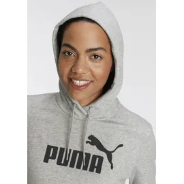 Puma ESS Logo Hoodie Hellgrau XL