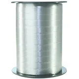 Clairefontaine Geschenkband glatt Silber 500 m x 7 mm