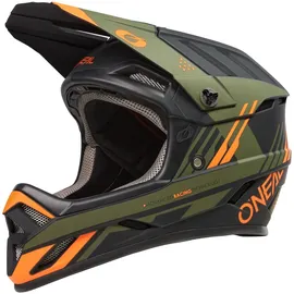 O'Neal Backflip Strike V.23 XL Erwachsene schwarz/orange/olive 2023