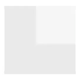 vidaXL Wandregal 102 x 30 x 29 cm Hochglanz-Weiß