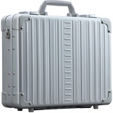 Aleon Attaché Attaché 15" Laptop Case, 30 cm Platin - Silber