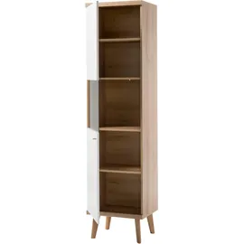 Home Affaire Vitrine Merle 50 x 40 x 197 cm Weiß