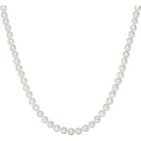 Valero Pearls Halskette Sterling Silber Süßwasser-Zuchtperle silber Ketten Damen