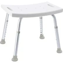 RIDDER Bad- und Duschhocker höhenverstellbar weiß