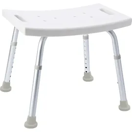 RIDDER Bad- und Duschhocker höhenverstellbar weiß
