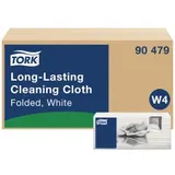 TORK Langlebige Reinigungstücher Weiß W4, Mehrzweck, 5 × 90 Tücher, 90479