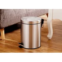 Rocada Tret-Abfalleimer Glanzstahl silber 30 Liter