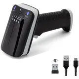 YANZEO SR290 UHF RFID Leser Handheld Terminal Barcode Scanner 1D/2D QR Barcode-Leser Bluetooth 2.4 GHz+Kabel USB Barcode-Leser für Schmuck/Bekleidung/Schuhgeschäft, Supermarkt, Lagerhaus