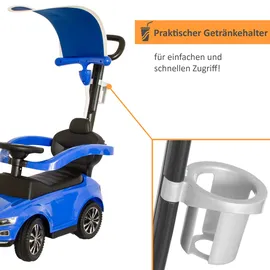 Lemodo VW Rutscherauto mit Schiebestange, Rutscherfahrzeug ab 1 Jahr,