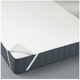 Traumschlaf Matratzenschutz Moltonauflage 80 x 200 cm weiß