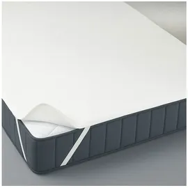 Traumschlaf Matratzenschutz Moltonauflage 80 x 200 cm weiß