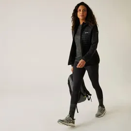 Regatta Andreson Hybrid Softshelljacke in Schwarz 40