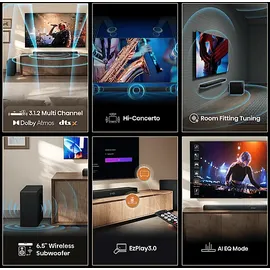 Hisense AX3120Q Schwarz