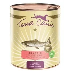 Terra Canis Nassfutter Hund Classic Adult Lachs 6x800 g