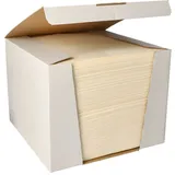Papstar 100 Servietten "ROYAL Collection" 1/4-Falz 40 cm x 40 cm champagner