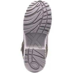 Goodyear Sicherheitsstiefel aus grauem Veloursleder mit hoher Widerstandskraft und antibakteriellem Futter, Größe 36