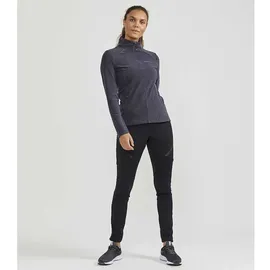 Craft Core Edge Thermal Midlayer 1/2-Zip Fleecepullover Damen 999995 black/asphalt XS