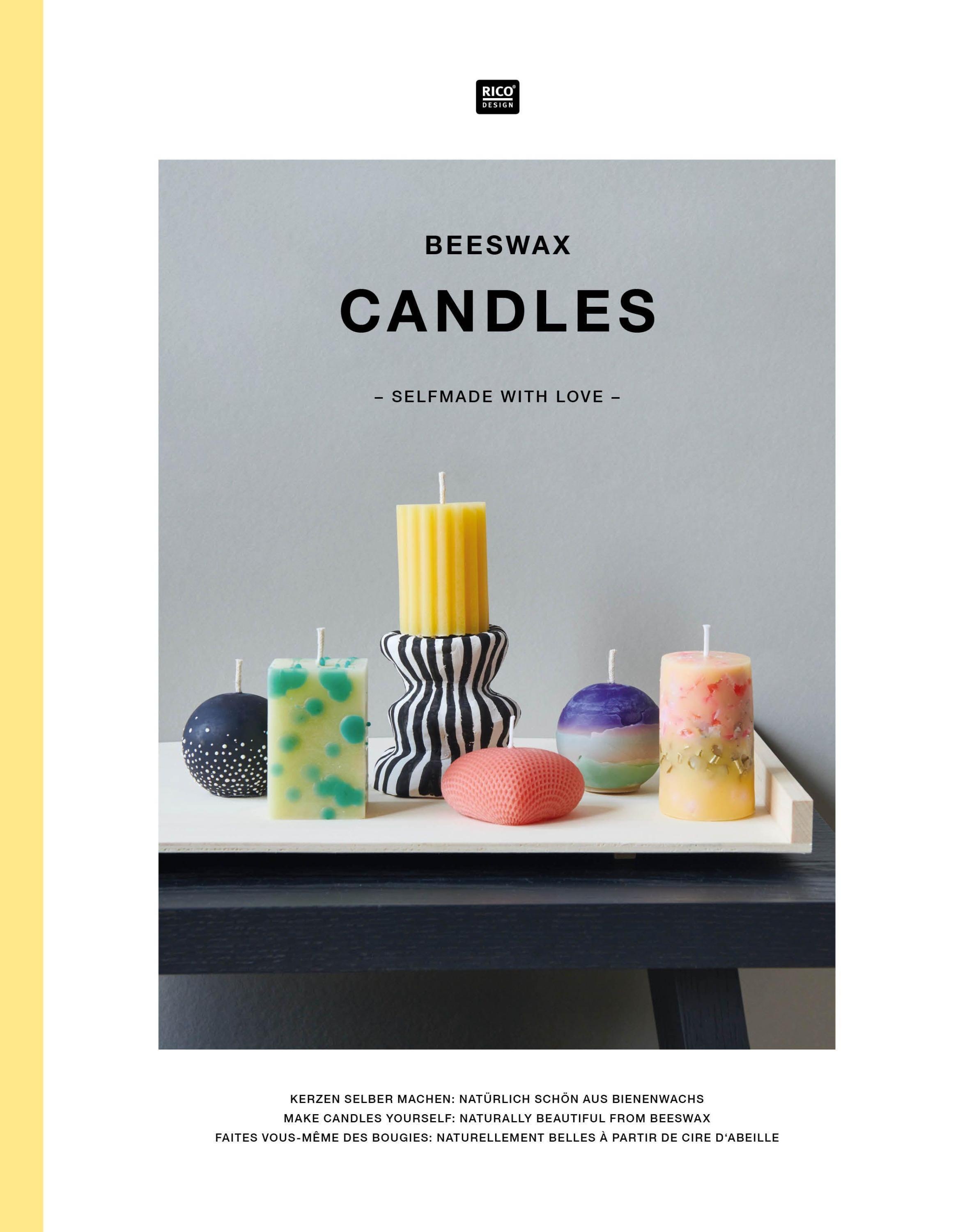 Beeswax Candles - Selfmade With Love -  Kartoniert (TB)