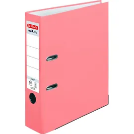 Herlitz maX.file protect Ordner lachs Kunststoff 8,0 cm DIN A4