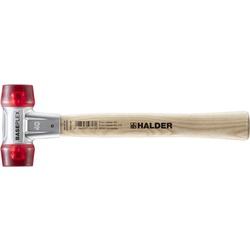 HALDER BASEPLEX Schonhammer Ø 40 mm Celluloseacetat mit Zindruckgussgehäuse