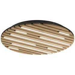 Paul Neuhaus Wand- und Deckenleuchte Q-AKUS Q-AKUSTIK - B/H/T ca. 60,00x6,00x60,00