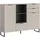 VCM Highboard Noida 150 x 112 x 37 cm Kaschmir / Schwarz