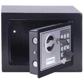 Donau Elektronik Digitaler Mini Tresor / Manuell-digitaler Elektronischer Safe / keine Sicherheitsstufe