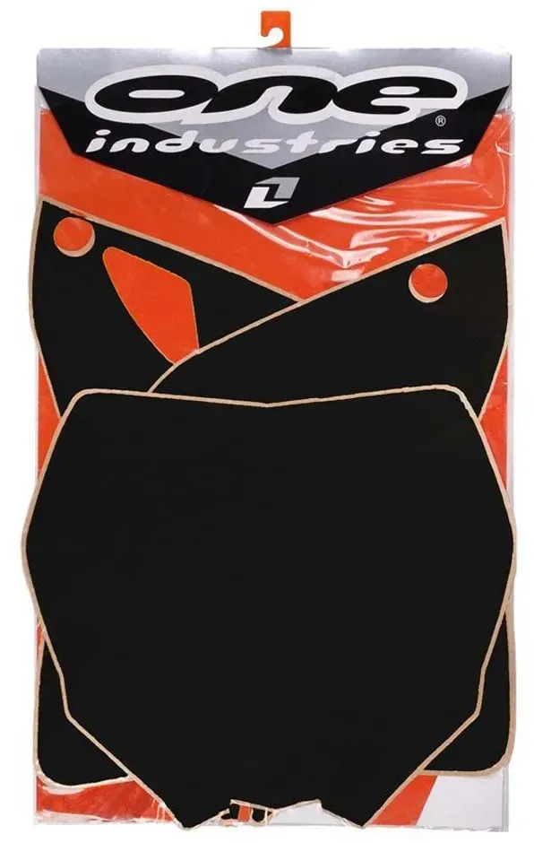 One Industries Honda Cr 80 96-02 Panel Number Holder Grafik-kit - Black - One Size