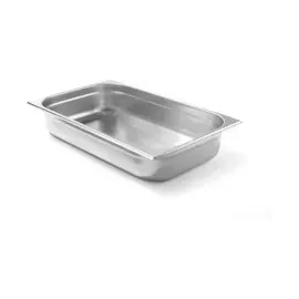 HENDI Gastronormbehälter, Temperaturbeständig von -40° bis 300°C, Heissluftöfen-Kühl- und Tiefkühlschränken-Chafing Dishes-Bain Marie, 9L, GN 1/1, 530x325x(H)65mm,