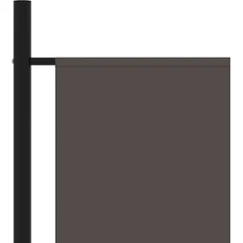 vidaXL 3-tlg. Raumteiler Anthrazit 260x180 cm