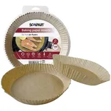 ScanPart 2910070002 Heißluftfritteusenpapier 16 cm rund, 100er