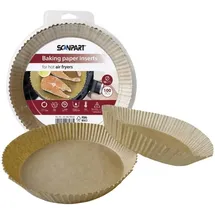 ScanPart 2910070002 Heißluftfritteusenpapier 16 cm rund, 100er