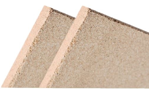 2x Vermiculite Brandschutzplatte | 400x600x30mm | Schamotte-Ersatz