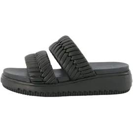 Paul Green "Paul Green Pantoletten Lederimitat", Damen, schwarz, 38 EU / 5 UK