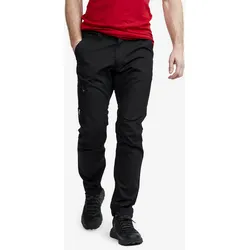 Outdoor Basic Pants Herren Black, Größe:S - Outdoorhose, Wanderhose & Trekkinghose - Schwarz