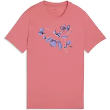 Puma TAD ESS Logo Graphic Mädchen T-Shirt, pink - 152