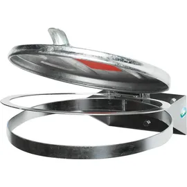 VAR Abfallsammler 120 l Silber