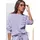 Buffalo Sweatshirt mit Statement Druck Lavendel 32/34