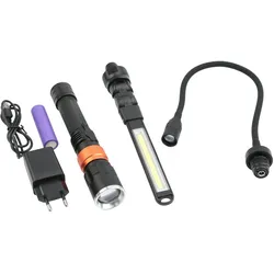 DMAX Taschenlampen Set  Universelle Taschen-/ Arbeitsleuchte ULG 103