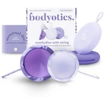 Bodyotics Comfydisc Menstruationsscheibe 2er Pack Größe S & L