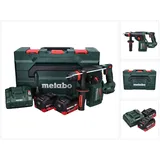 Metabo KH 18 LTX BL 24 Q Akku Kombihammer 18 V 2,2 J + 2x Akku 8,0 Ah + Ladegerät + metaBOX