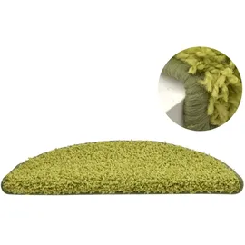 vidaXL Stufenmatten 15 Stk. 65x21x4 cm Grün Halbrund Groß