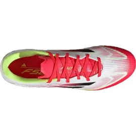 adidas F50 League FG/MG Herren Cloud White/Core Black/Solar Yellow 45 1/3