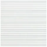 OSMO Sichtschutzelement 180 x 179 cm Weiß Aluminium