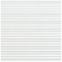 OSMO Sichtschutzelement 180 x 179 cm Weiß Aluminium